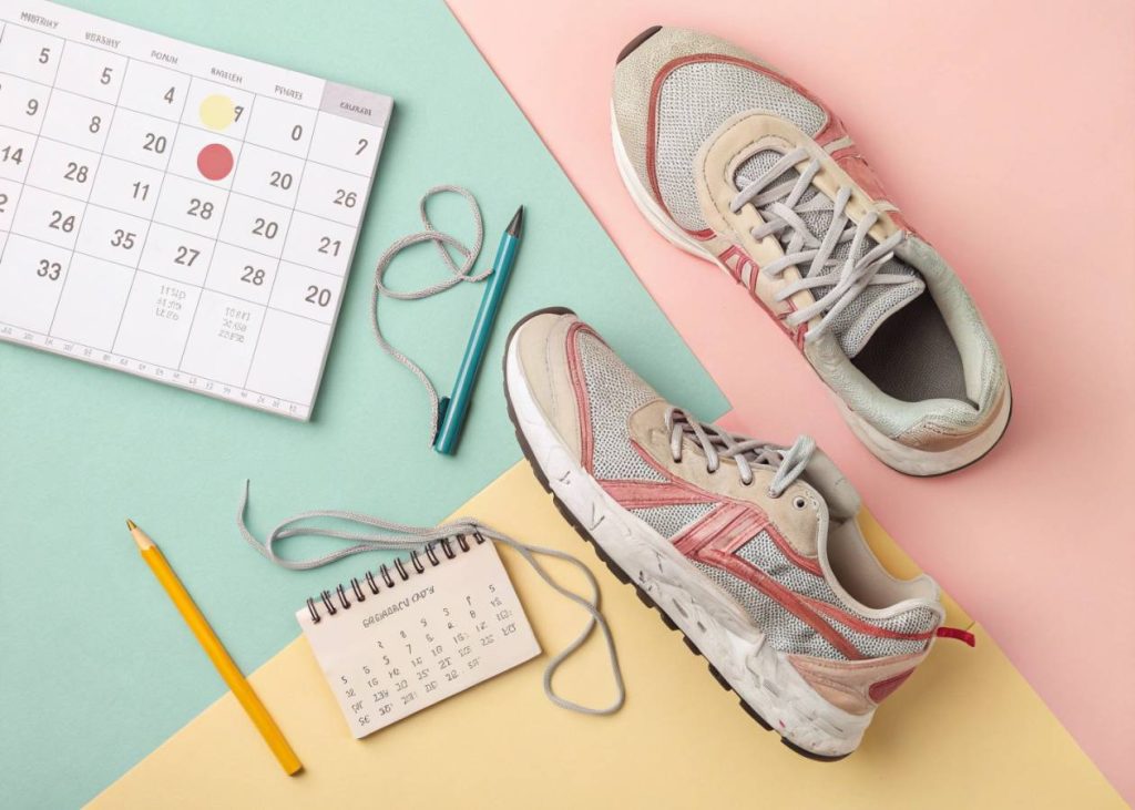creative-flat-lay-composition-featuring-worn-out