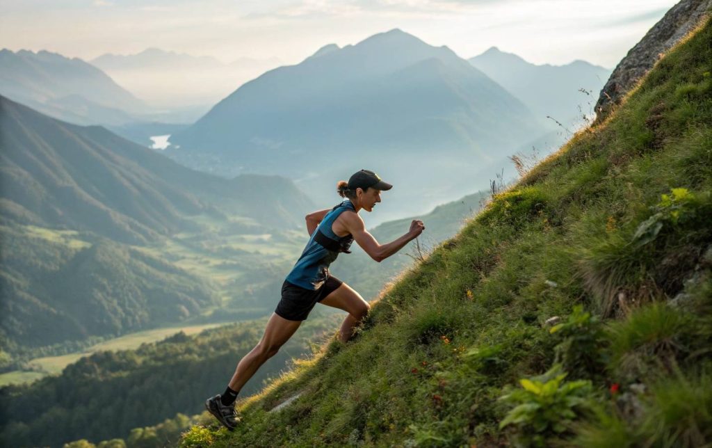 un-coureur-gravissant-une-colline-escarpe